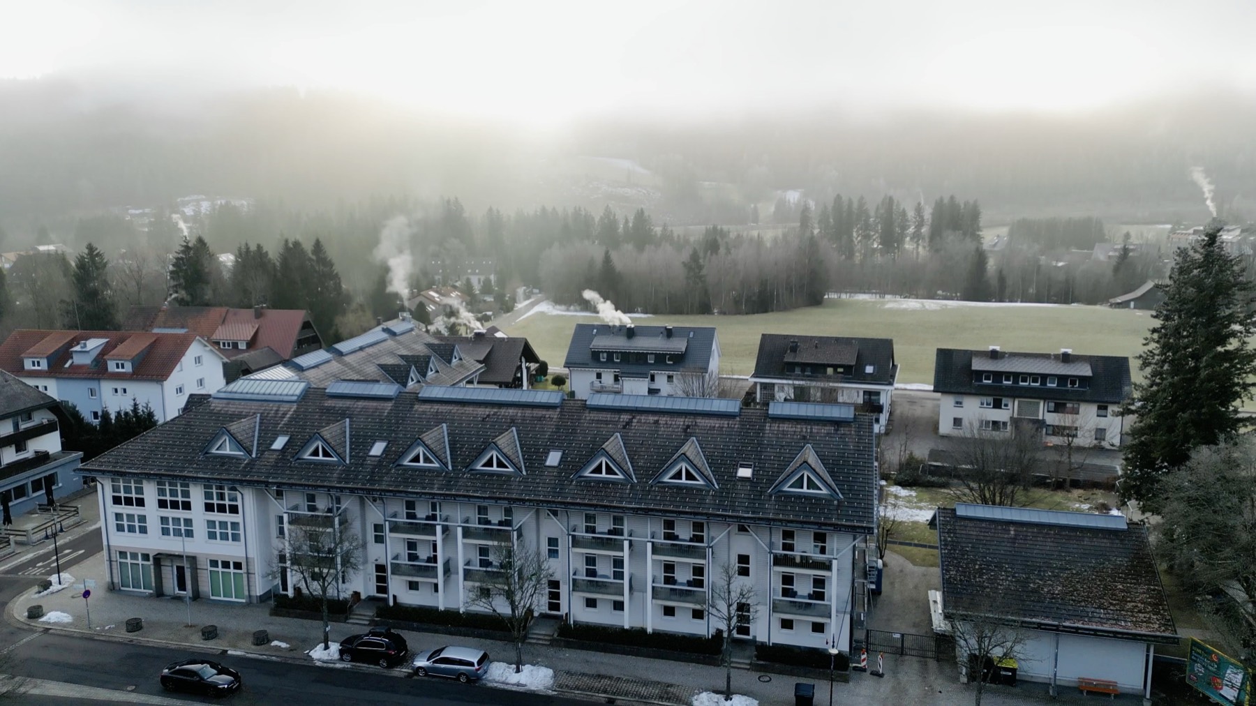Außenansicht der Ferienanlage Titisee im Schwarzwald